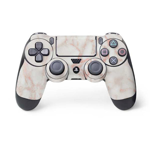 Rose Gold Marble PS4 Controller Skin