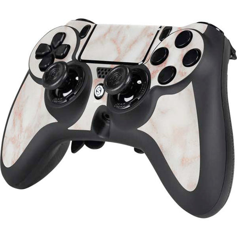 Rose Gold Marble PS4/PC SCUF Impact Controller Skin