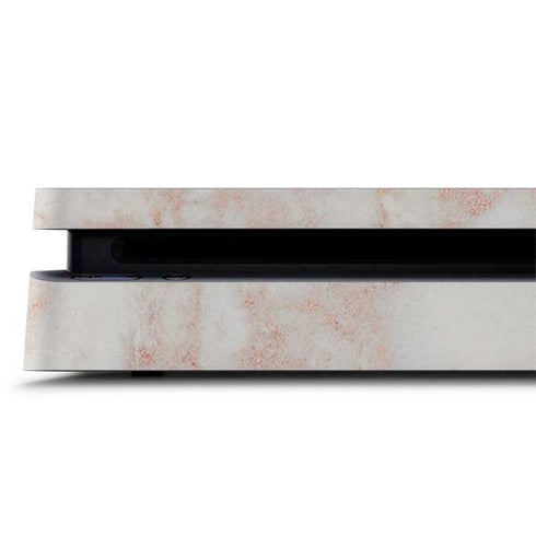 Rose Gold Marble PS4 Slim Skin