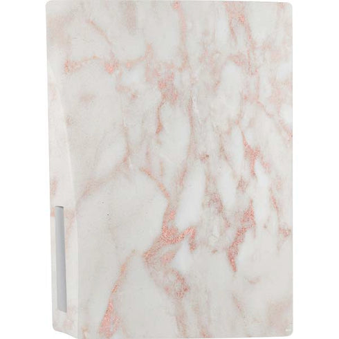 Rose Gold Marble PS5 Bundle Skin