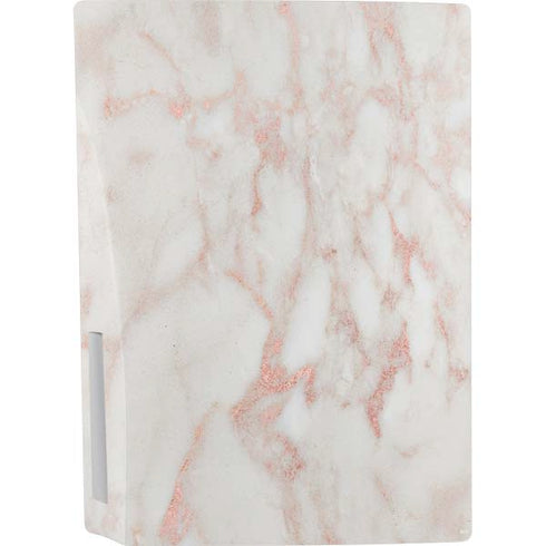 Rose Gold Marble PS5 Console Skin
