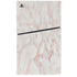 Rose Gold Marble PS5 Slim Disk Bundle Skin