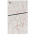 Rose Gold Marble PS5 Slim Disk Console Skin