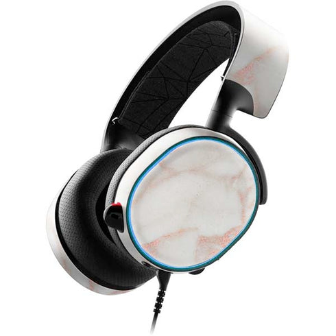 Rose Gold Marble SteelSeries Arctis 3 Skin