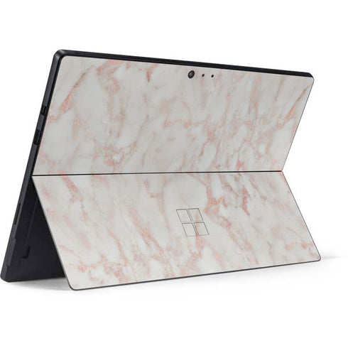 Rose Gold Marble Surface Pro 6 Skin