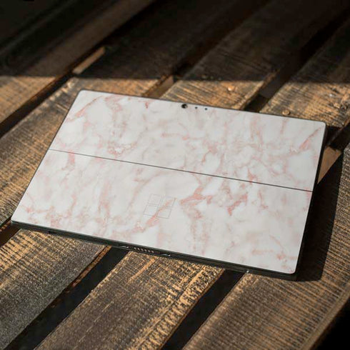 Rose Gold Marble Surface Pro 6 Skin