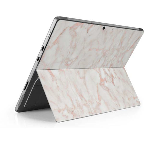 Rose Gold Marble Surface Pro 9 Skin