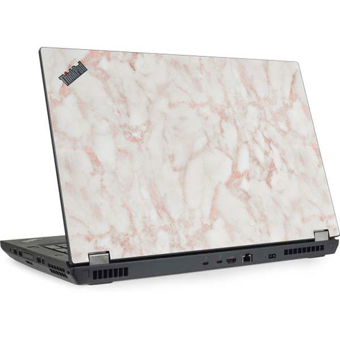Rose Gold Marble Lenovo ThinkPad Skin