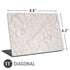 Rose Gold Marble Universal Laptop 11in (8.8 x 6.2in) Skin