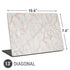 Rose Gold Marble Universal Laptop 13in (10.6 x 7.6in) Skin