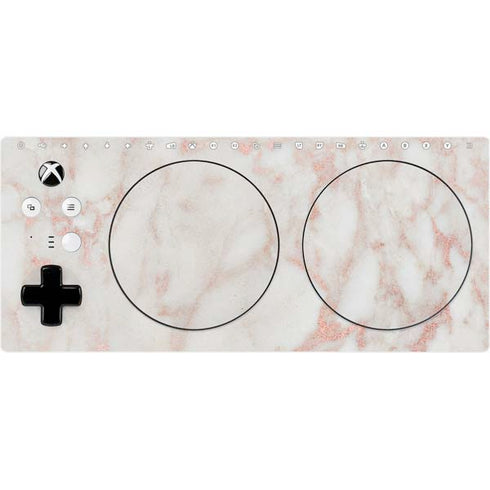 Rose Gold Marble Xbox Adaptive Controller Skin