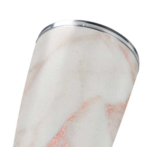 Rose Gold Marble Yeti 20oz Tumbler Skin