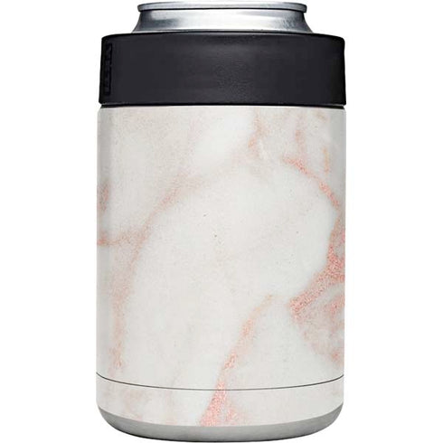 Rose Gold Marble Yeti Colster Can Insulator Skin