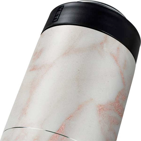 Rose Gold Marble Yeti Colster Can Insulator Skin