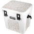 Rose Gold Marble YETI Roadie 24 Hard Cooler Skin