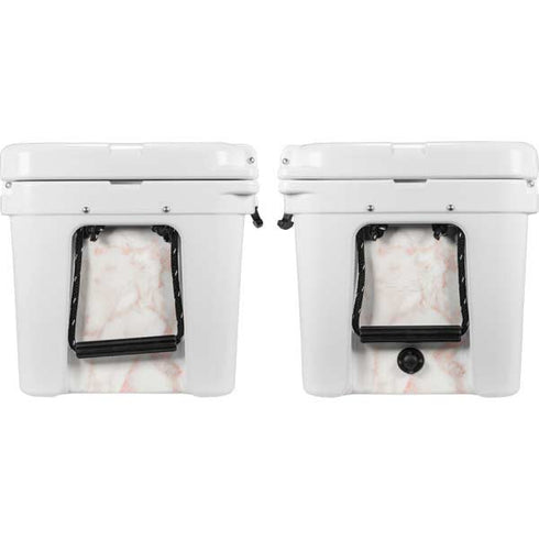 Rose Gold Marble YETI Tundra 45 Hard Cooler Skin