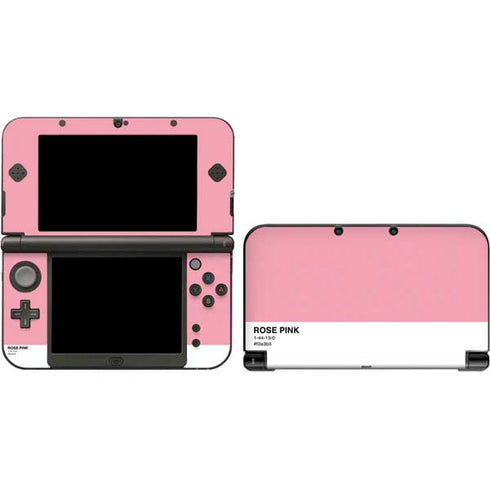 Rose Pink Color Palette 3DS XL 2015 Skin