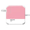 Rose Pink Color Palette 85W Power Adapter (15 and 17 inch MacBook Pro Charger) Skin
