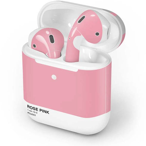 Rose Pink Color Palette Apple AirPods 2 Skin