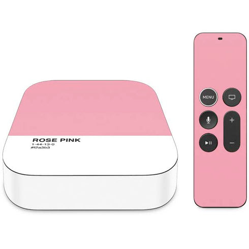 Rose Pink Color Palette Apple TV Skin
