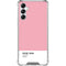 Rose Pink Color Palette Galaxy A15 5G Clear Case