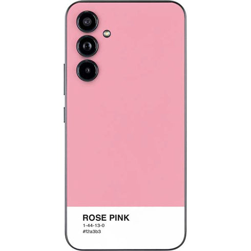 Rose Pink Color Palette Galaxy A54 5G Skin