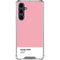 Rose Pink Color Palette Galaxy S23 FE Clear Case