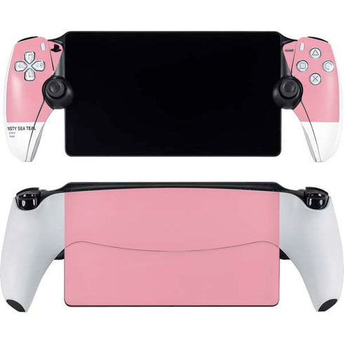 Rose Pink Color Palette PlayStation Portal Remote Player Skin