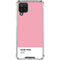 Rose Pink Color Palette Galaxy A12 Clear Case