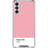 Rose Pink Color Palette Galaxy A13 5G Clear Case