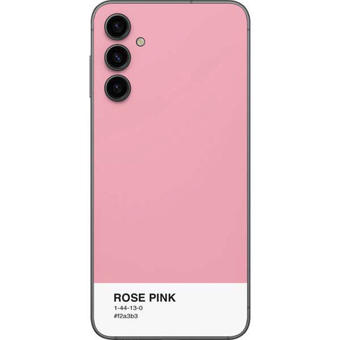 Rose Pink Color Palette Galaxy A14 5G Skin