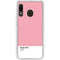 Rose Pink Color Palette Galaxy A20 Clear Case