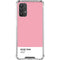 Rose Pink Color Palette Galaxy A32 5G Clear Case