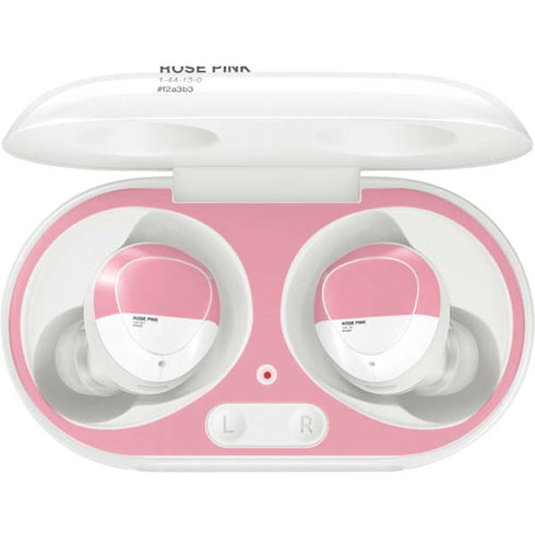 Rose Pink Color Palette Galaxy Buds Plus Skin