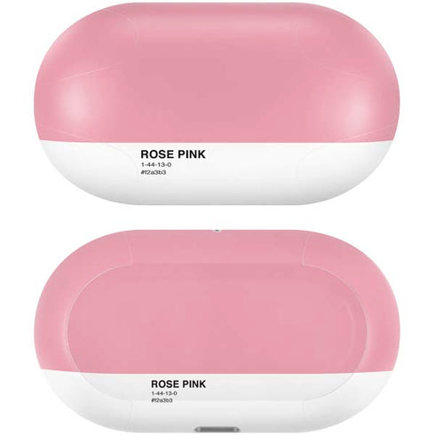 Rose Pink Color Palette Galaxy Buds Plus Skin