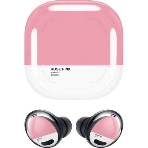 Rose Pink Color Palette Galaxy Buds Pro Skin