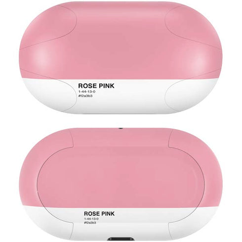 Rose Pink Color Palette Galaxy Buds Skin