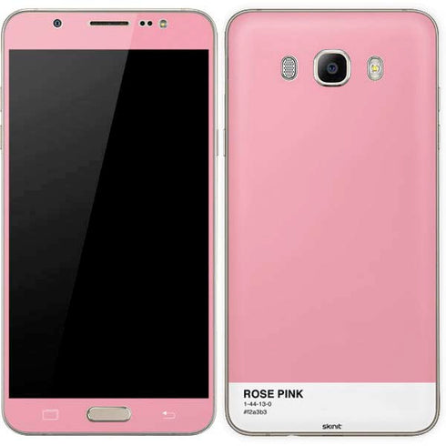 Rose Pink Color Palette Galaxy J7 Skin