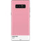 Rose Pink Color Palette Galaxy Note 8 Skin