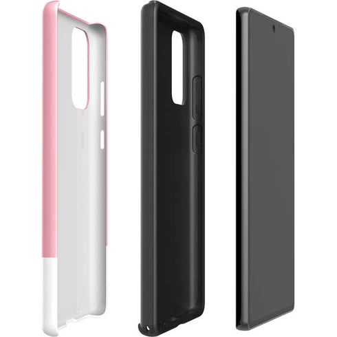 Rose Pink Color Palette Galaxy Note20 5G Pro Case