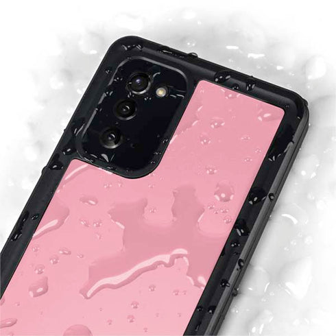 Rose Pink Color Palette Galaxy Note20 5G Waterproof Case