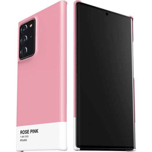 Rose Pink Color Palette Galaxy Note20 Ultra 5G Lite Case