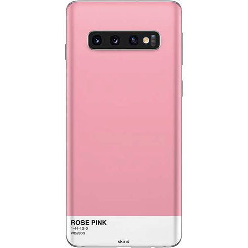 Rose Pink Color Palette Galaxy S10 Skin