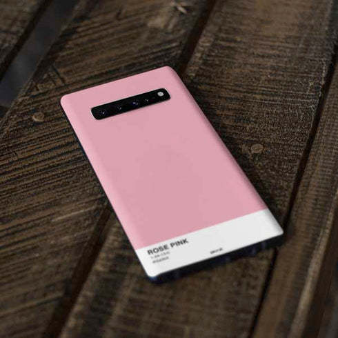 Rose Pink Color Palette Galaxy S10 Skin