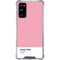 Rose Pink Color Palette Galaxy S20 FE Clear Case