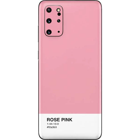 Rose Pink Color Palette Galaxy S20 Plus Skin