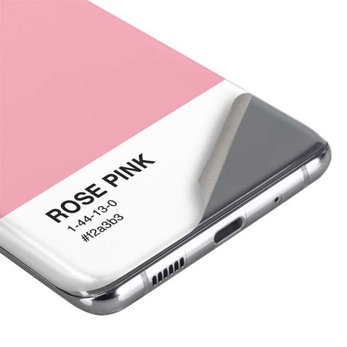 Rose Pink Color Palette Galaxy S20 Plus Skin
