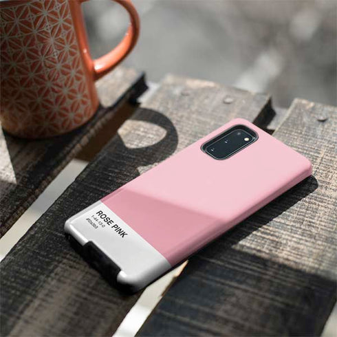 Rose Pink Color Palette Galaxy S20 Pro Case