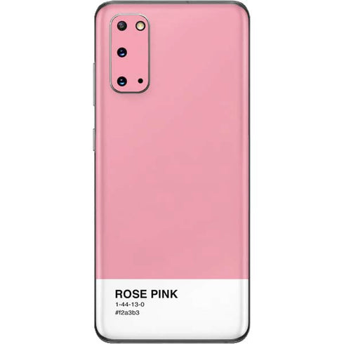 Rose Pink Color Palette Galaxy S20 Skin