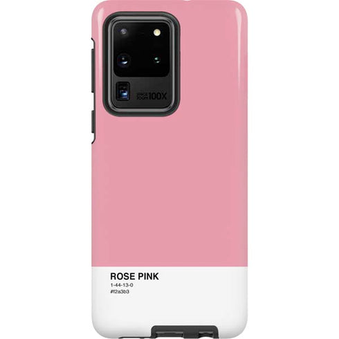 Rose Pink Color Palette Galaxy S20 Ultra 5G Pro Case
